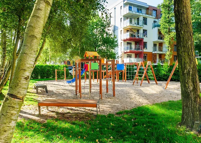 Blue Mare Sunny Bliss Polanki Klonowa, 350m Beach, Pool, Sauna, Gym Kolberg