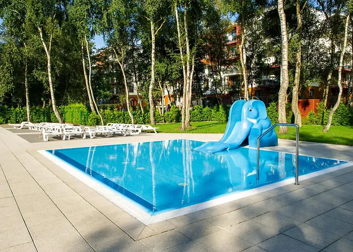 Blue Mare Sunny Bliss Polanki Klonowa, 350m Beach, Pool, Sauna, Gym Apartment Kolberg