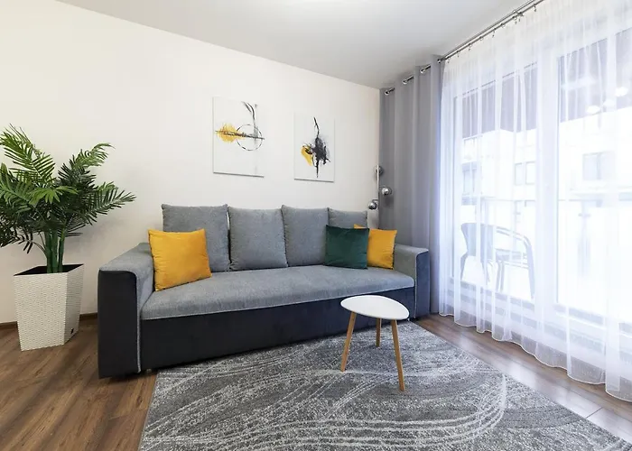 Apartment Blue Mare Sunny Bliss Polanki Klonowa, 350m Beach, Pool, Sauna, Gym