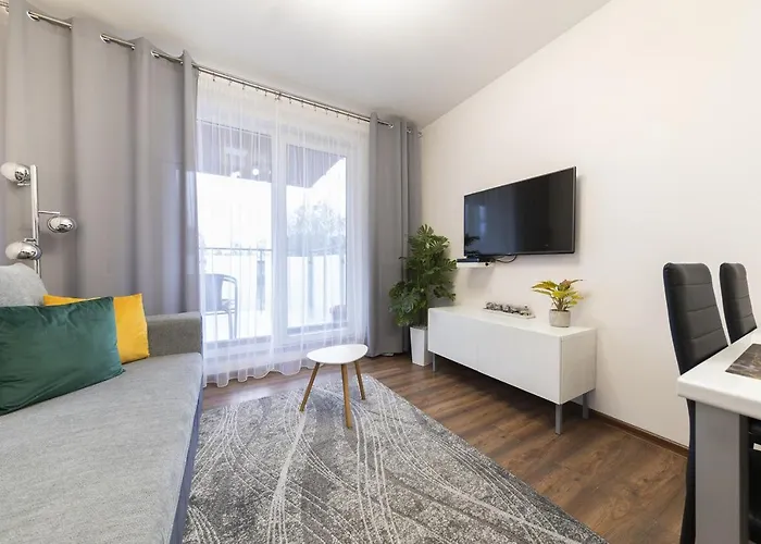 Blue Mare Sunny Bliss Polanki Klonowa, 350m Beach, Pool, Sauna, Gym