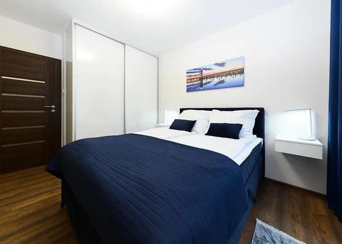 Blue Mare Sunny Bliss Polanki Klonowa, 350m Beach, Pool, Sauna, Gym Kolberg