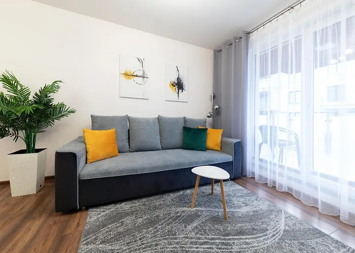 Blue Mare Sunny Bliss Polanki Klonowa, 350m Beach, Pool, Sauna, Gym Apartment Kolberg