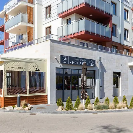Apartman Blue Mare Sunny Bliss Polanki Klonowa, 350m Beach, Pool, Sauna, Gym *