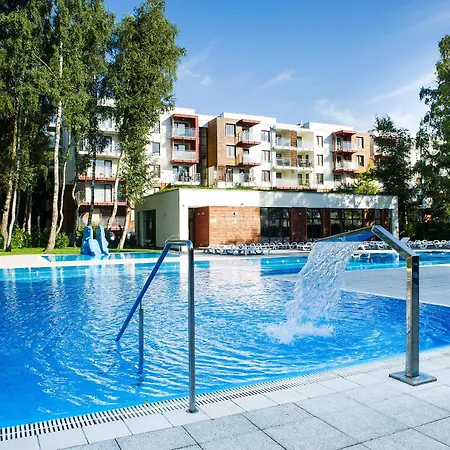 Apartmán Blue Mare Sunny Bliss Polanki Klonowa, 350m Beach, Pool, Sauna, Gym Kolobřeh
