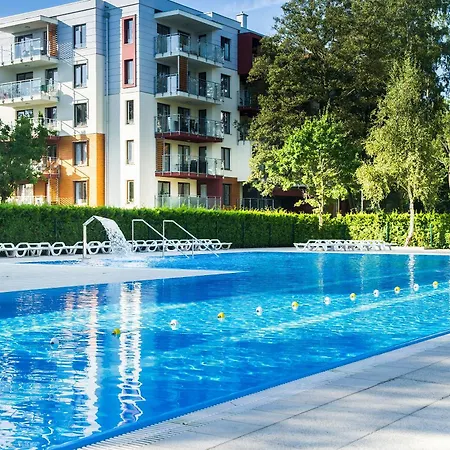 Sunny Bliss Polanki Klonowa, 350m Beach, Pool, Sauna, Gym Apartament