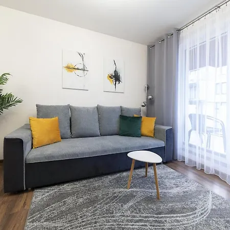 Apartmán Blue Mare Sunny Bliss Polanki Klonowa, 350m Beach, Pool, Sauna, Gym