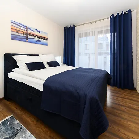 Blue Mare Sunny Bliss Polanki Klonowa, 350m Beach, Pool, Sauna, Gym Apartman Kołobrzeg