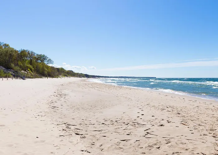 Apartament Sunny Bliss Polanki Klonowa, 350m Beach, Pool, Sauna, Gym Kołobrzeg