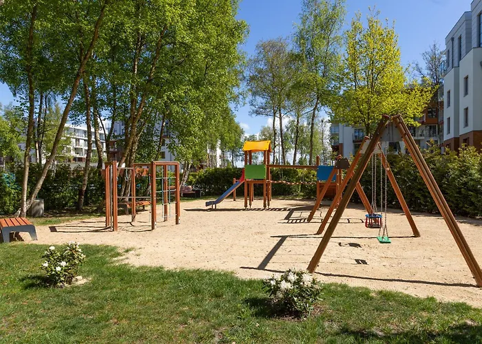 Apartamento Blue Mare Sunny Bliss Polanki Klonowa, 350m Beach, Pool, Sauna, Gym Kołobrzeg