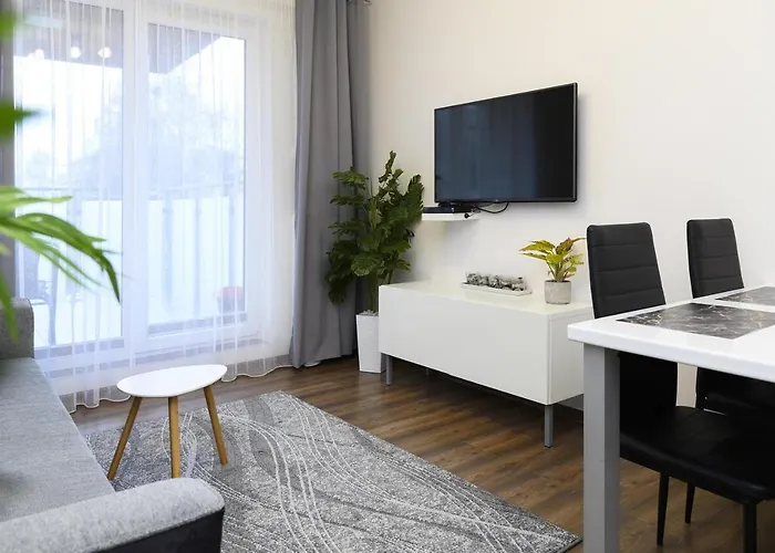 Blue Mare Sunny Bliss Polanki Klonowa, 350m Beach, Pool, Sauna, Gym Apartamento Kołobrzeg